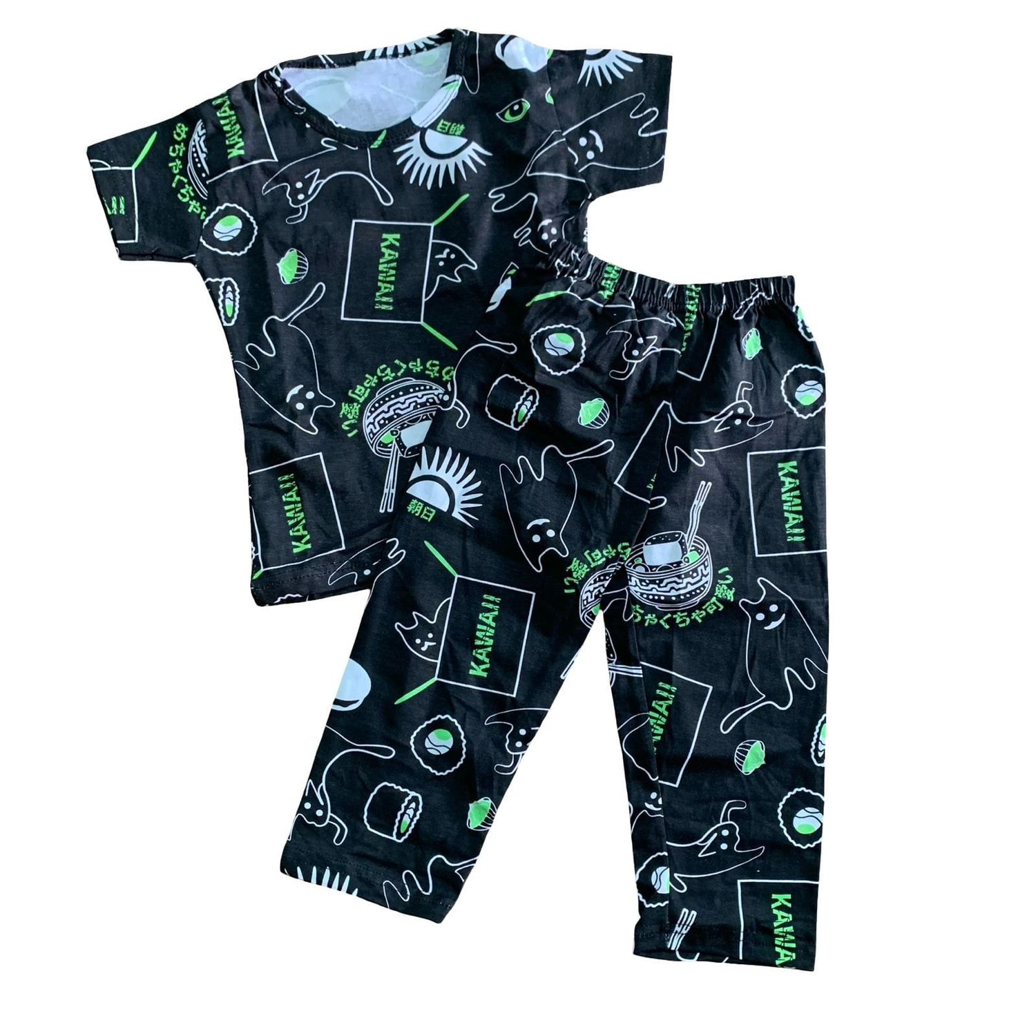 Kawaii print Pant set (2-3 Years)