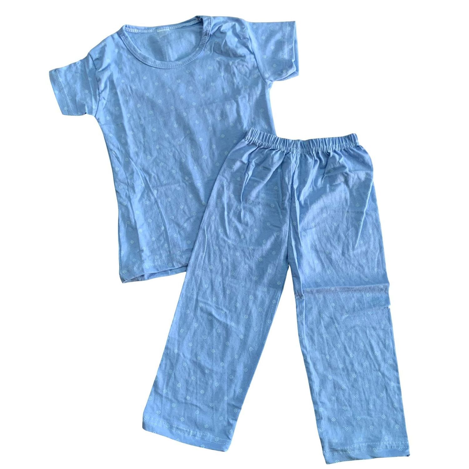 Light blue print Pant set (2-3 Years)