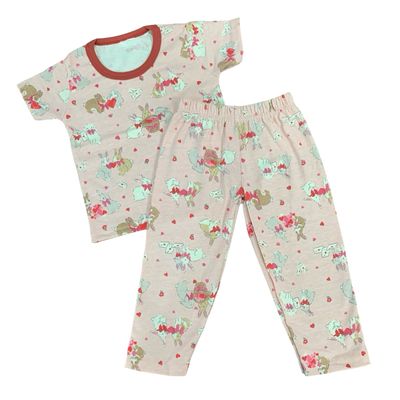 Pink Top &amp; Bottom Set (6 Months-3 Years)