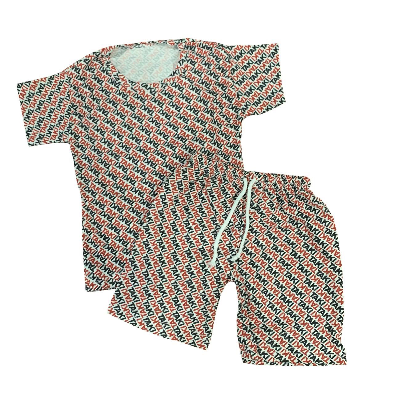 Tak Print Shorts set ( 1-2 years)