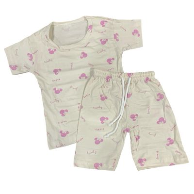 Pink Mickey Short Set (1-2 Years)