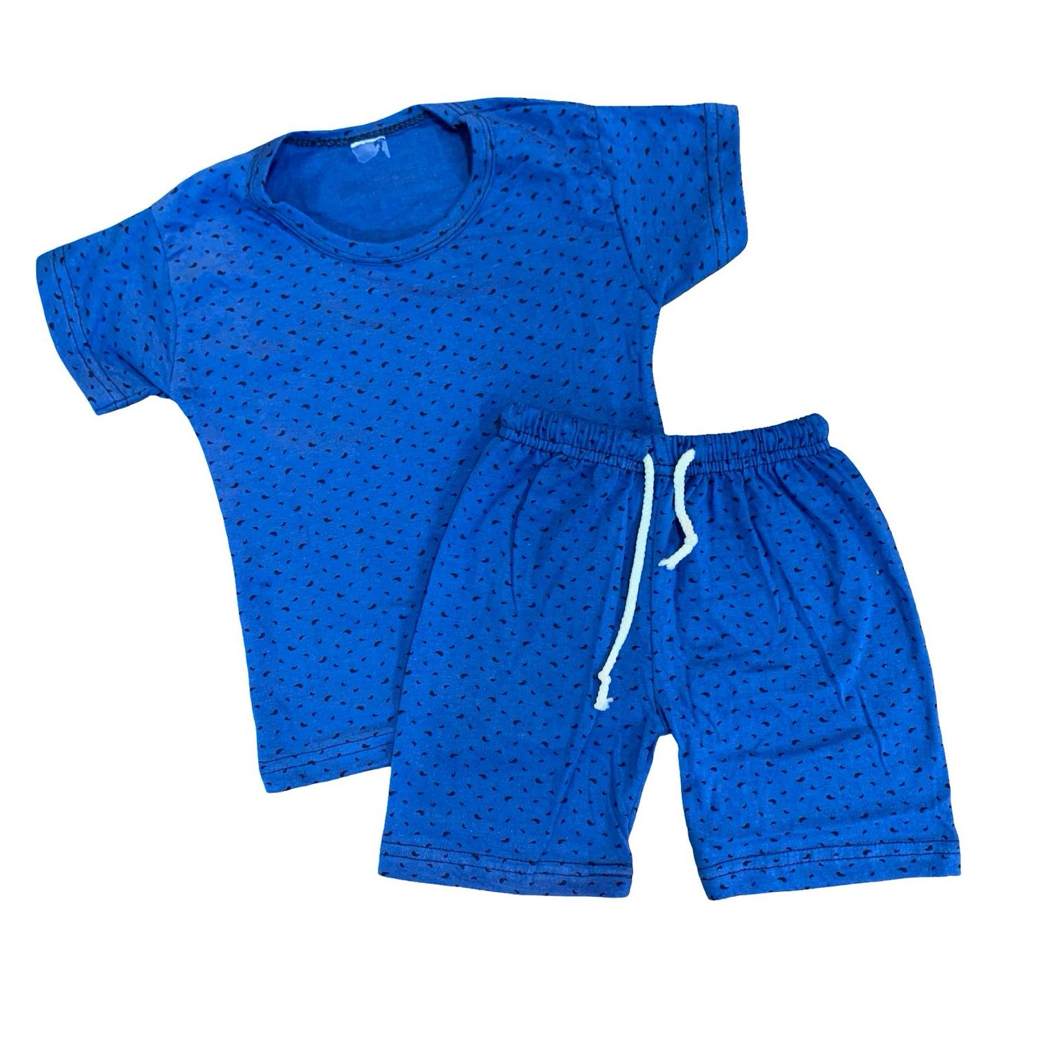 Blue Black Short Set (1-2 Years)