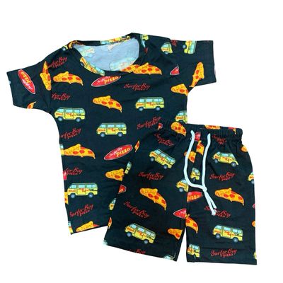 Pizza Short Set (3-4 Year)