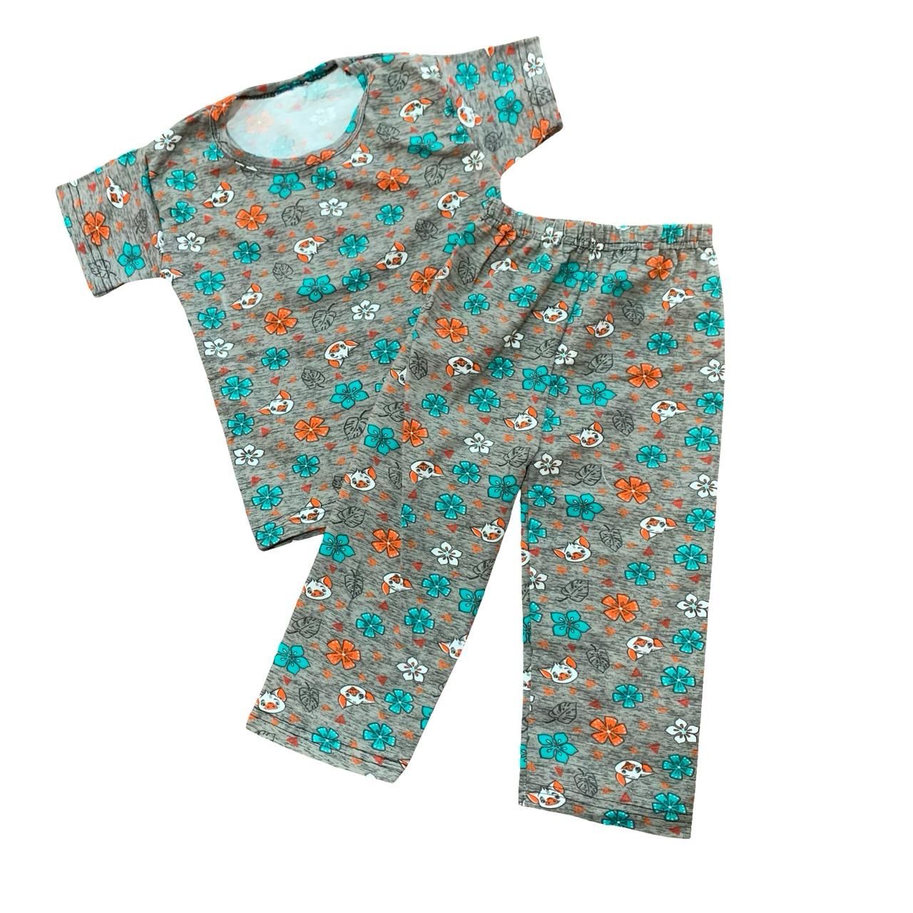 Floral 1Top &amp; Bottom Set (1-2 Year)