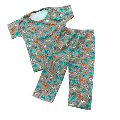 Floral 1Top &amp; Bottom Set (1-2 Year)