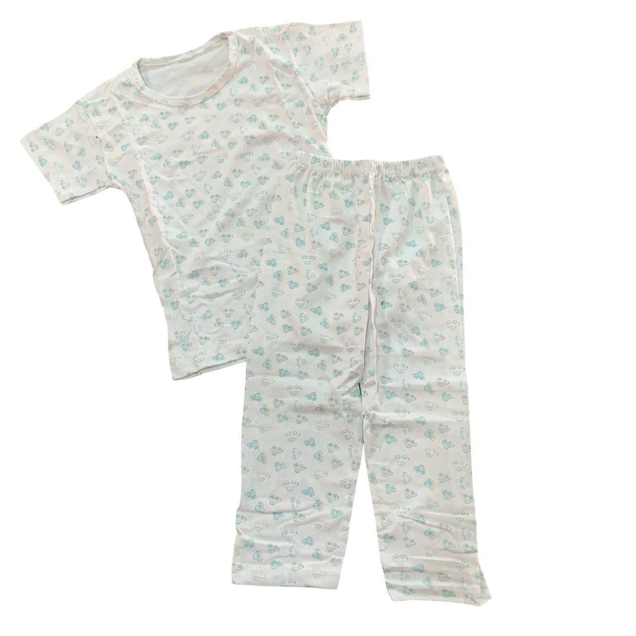 White Top &amp; Bottom Set (3-4 Years)