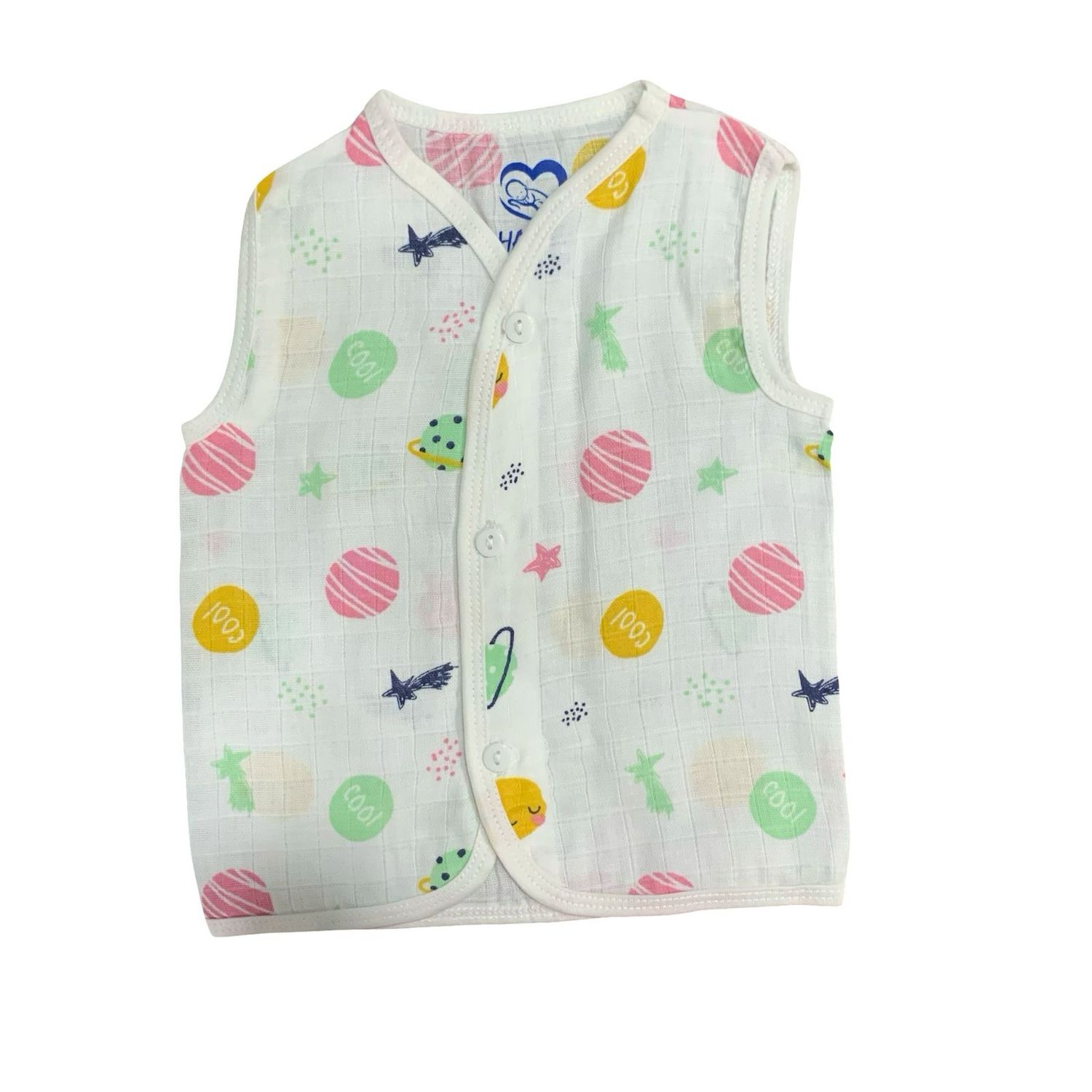 Colour World Muslin Jabla Nappy Set (Newborn -3 Months)