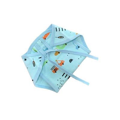 Blue car print Nappy (0-3m)