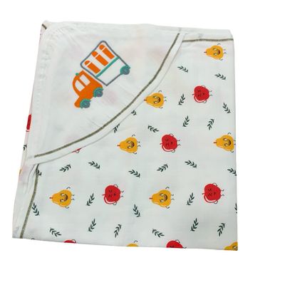 1 . Hooded towel with embroidery Towel (70*70 cm)