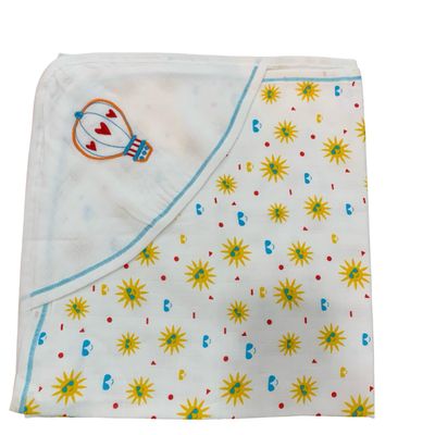 5 . Hooded towel with embroidery (70*70 cm)