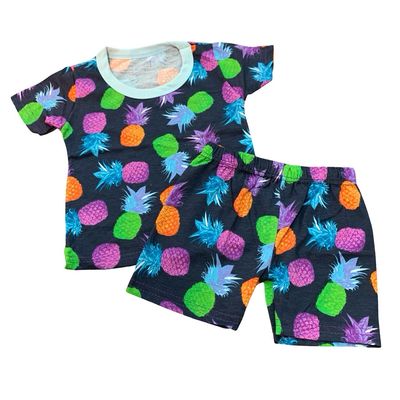 Colourful Pineapple Short Set (3 Months-3 Years)