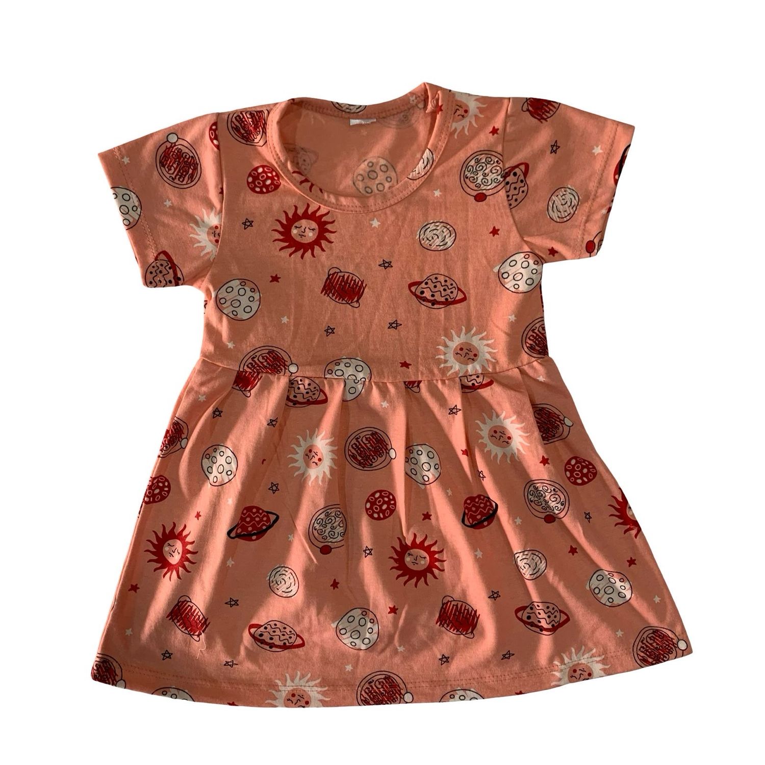 Brown Frock (6 Months- 4 Year)