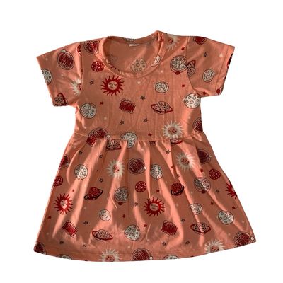 Brown Frock (6 Months- 4 Year)