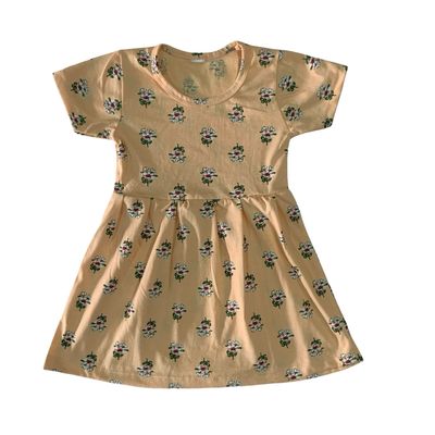 Light Cream Frock (6 Months- 4 Year)