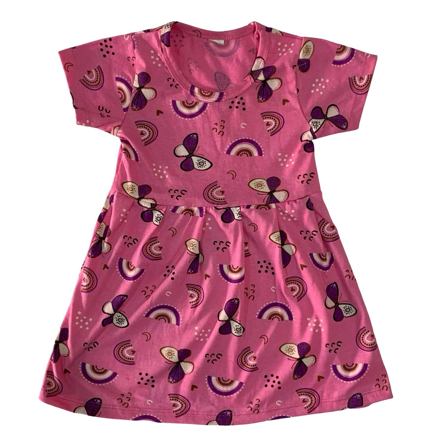 Pink Frock (6 Months- 4 Year)