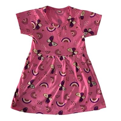 Pink Frock (6 Months- 4 Year)