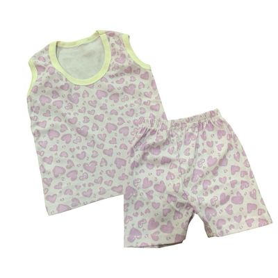 Pink Hearts Short Set (1-2 Years)