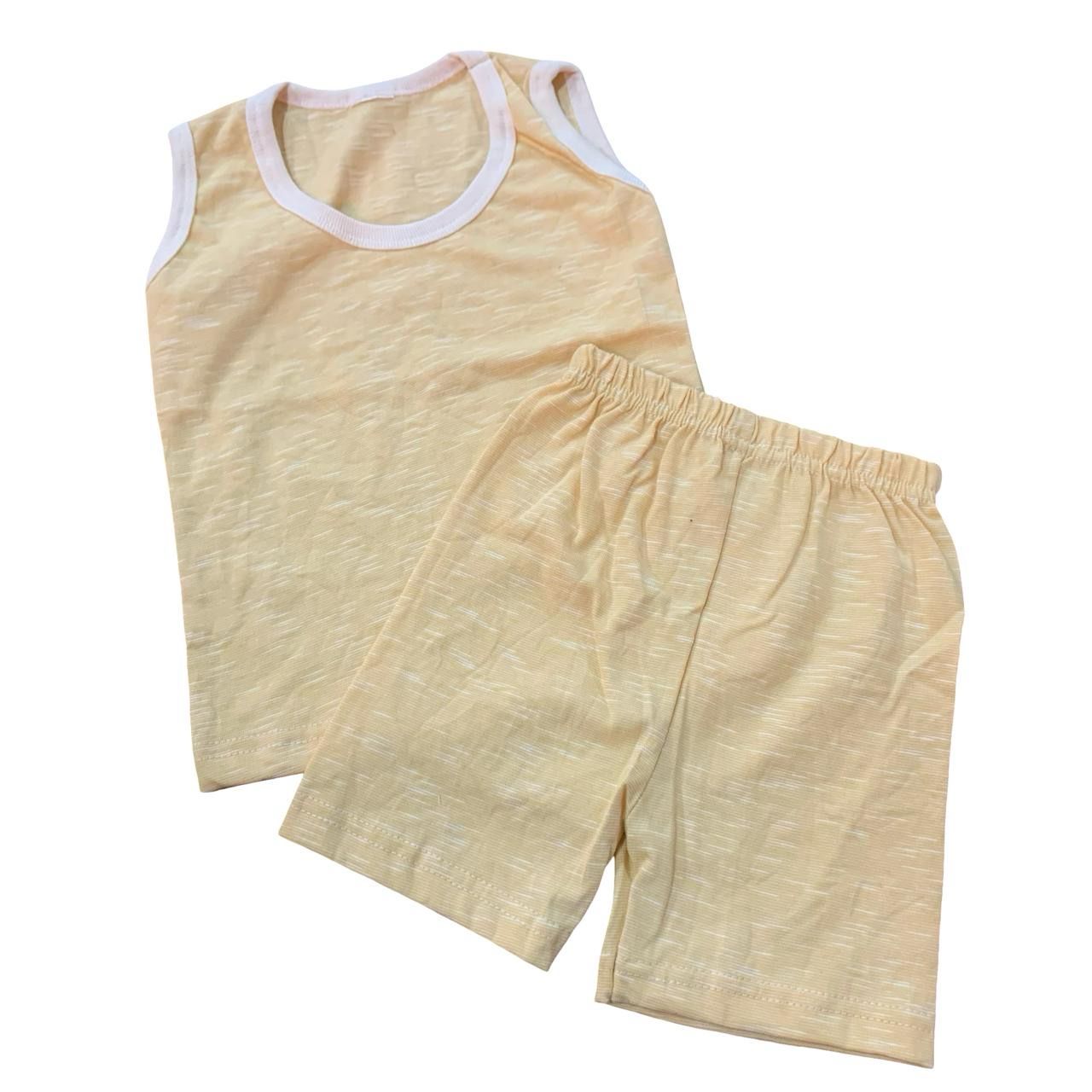 Golden White Short Set (3-4 Years)