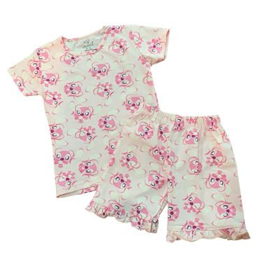 Pink Shorts Set (2-8 Years)