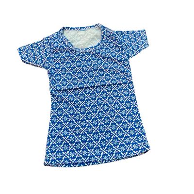 White Blue 67 Top (6-12 Months)