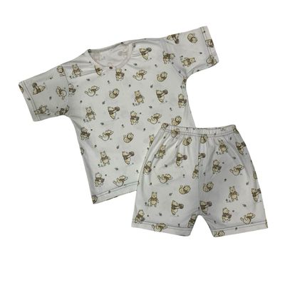 Grey Pooh Short Set (3-4 Years)