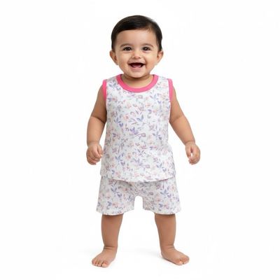 Blue Pink Short Set (1-3 Years)