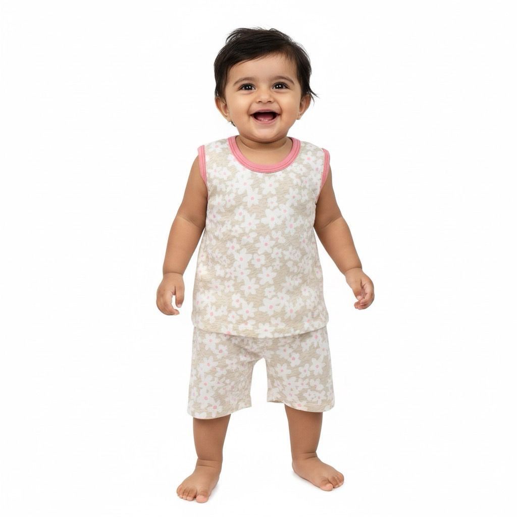 Floral Short Set (3-5 Years)