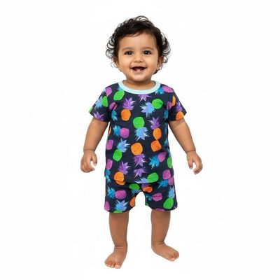 Colourfull Pineapple Short Set (1-3 Years)