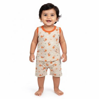 Orange Short Set (3 Months-3 Years)