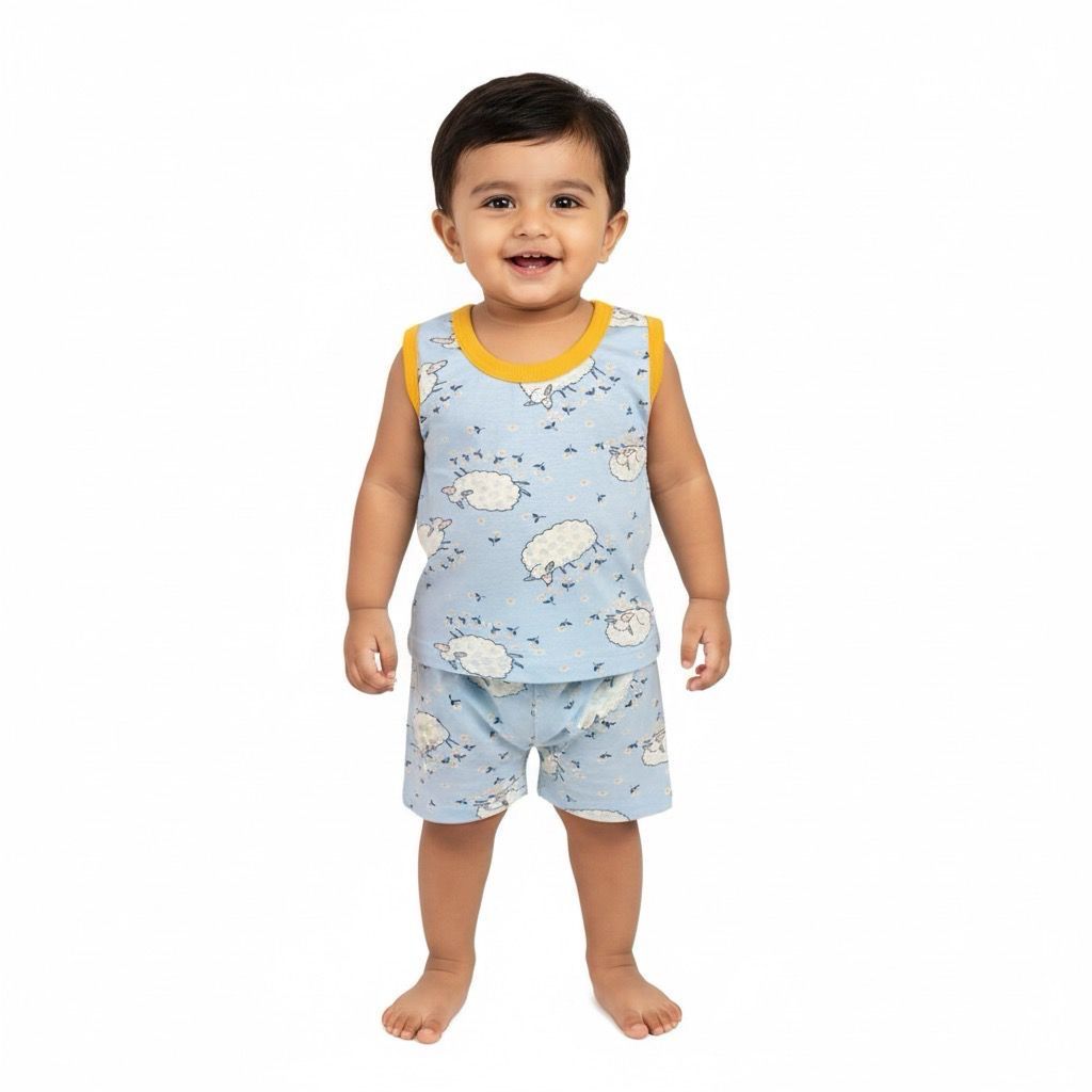 Sheep Short Set (3 Months-3 Years)