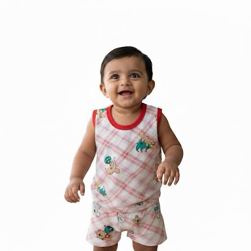 Red Short Set (3 Months-3 Years)