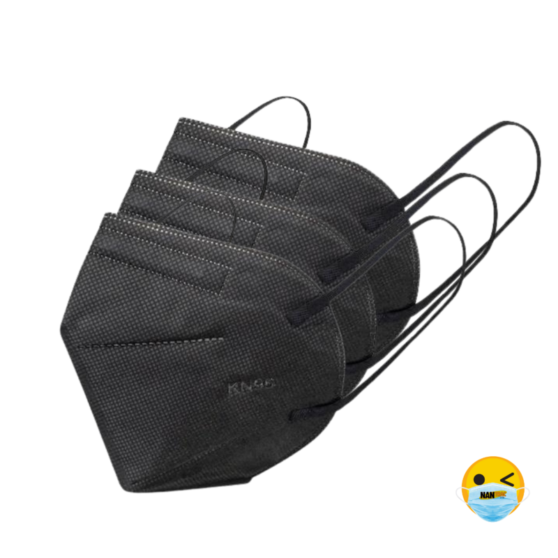 KN95 5PLY Protective Face Mask 20pc BLACK