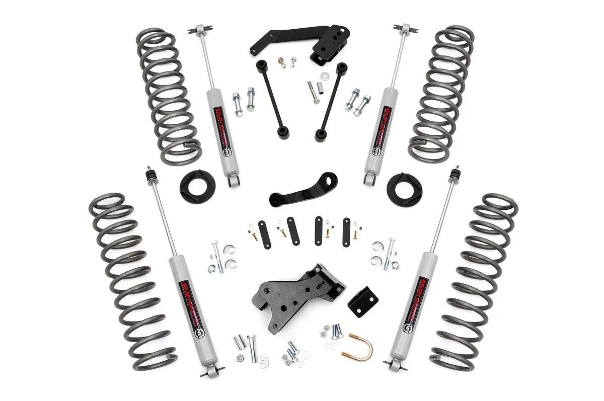 4 INCH LIFT KIT JEEP WRANGLER JK 2WD/4WD (2007-2018) -ROUGH COUNTRY