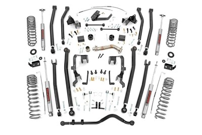 4 INCH LIFT KIT LONG ARM | JEEP WRANGLER JK 2WD/4WD (2007-2011) - ROUGH COUNTRY