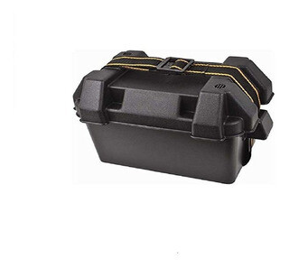 CAJA PORTA BATERIA FIJACION GRANDE 80 AMP