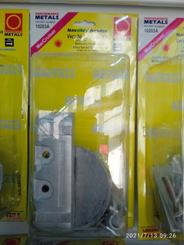 ANODOS MERCURY VERADO KIT