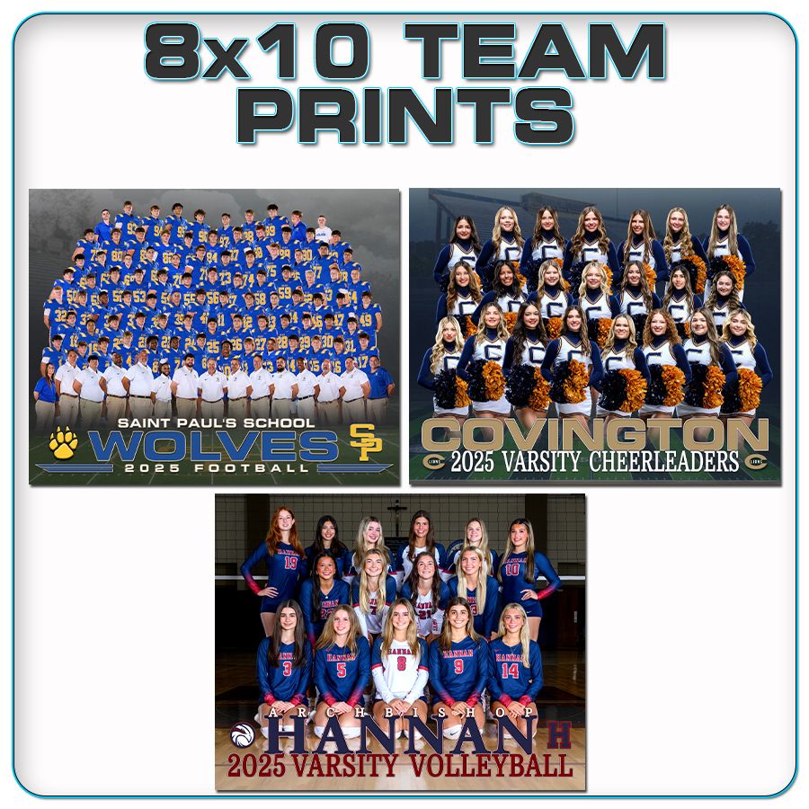 8x10 Team Print