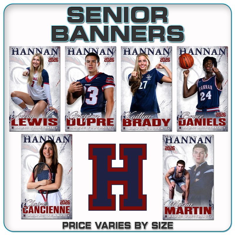 Senior Banners ~ Hannan