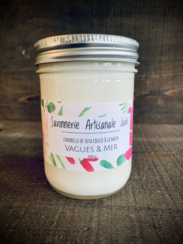 Chandelle de soya Vagues &amp; Mer