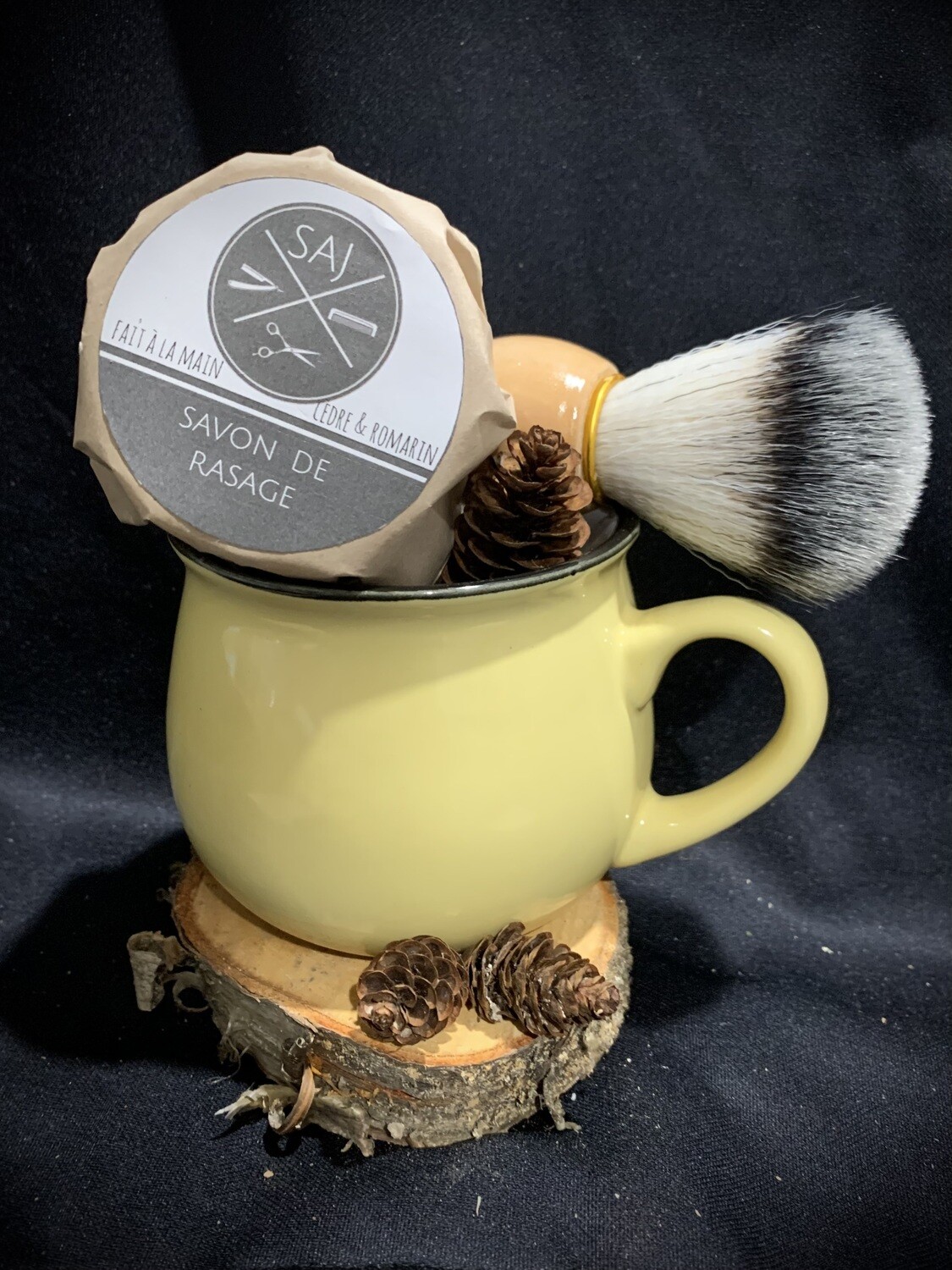 Savon à rasage ‘Cèdre &amp; Romarin’
