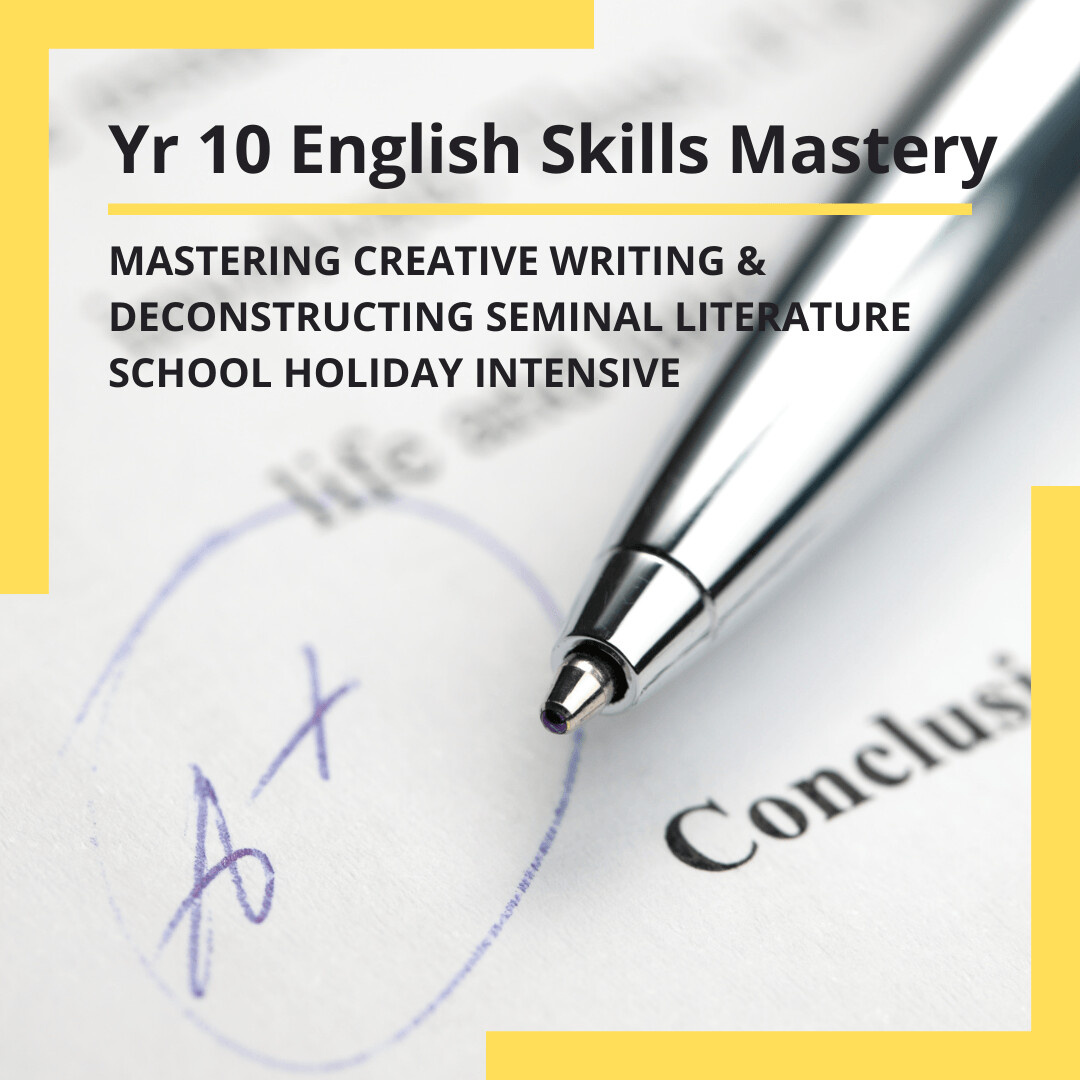 Year 10 English Skills Mastery Short Course Program