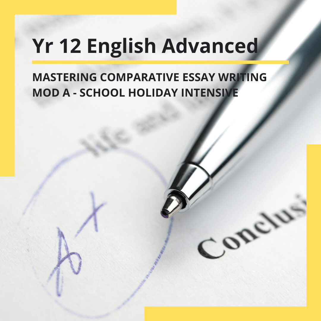 Year 12 HSC English Advanced Essay Writing Mastery Short Course Program