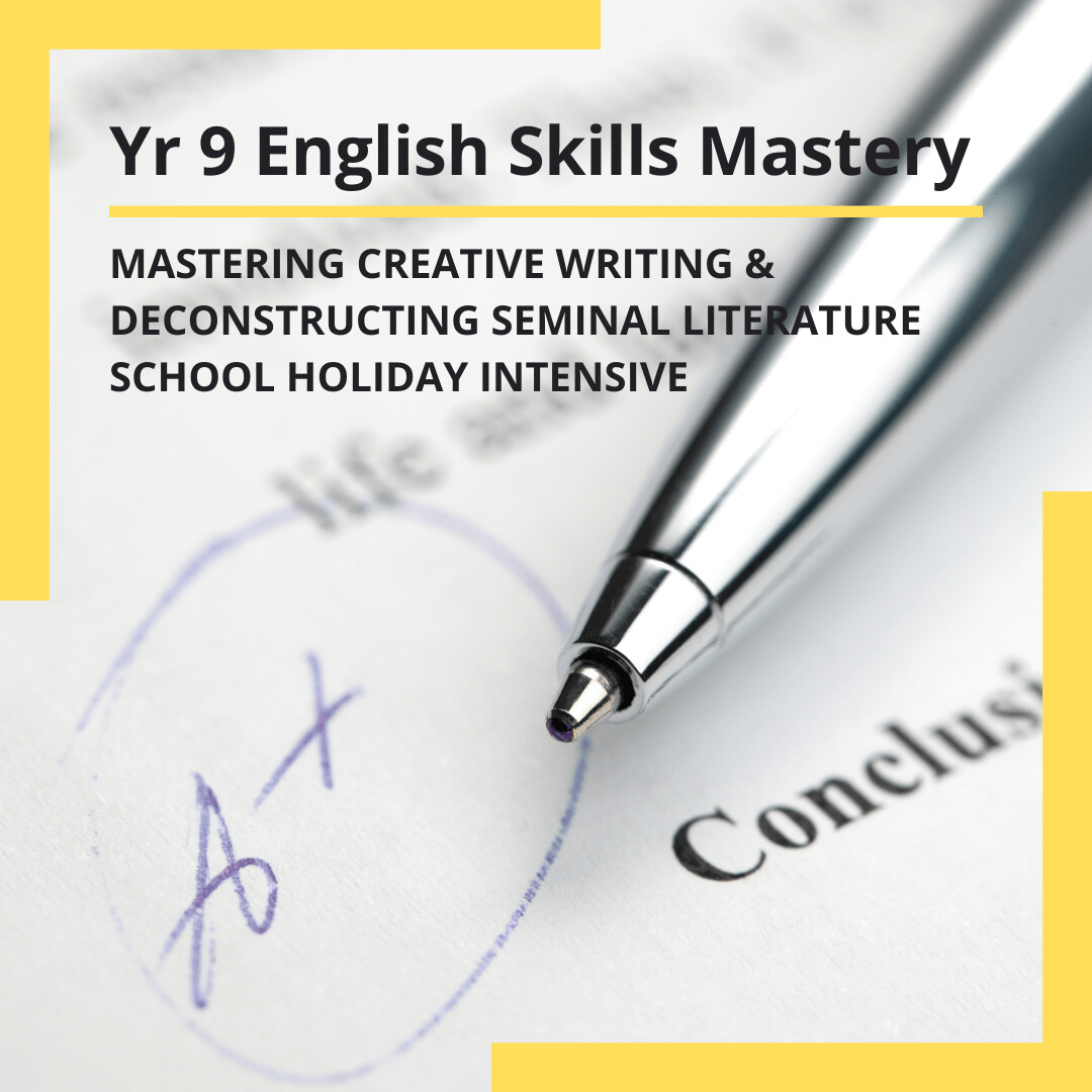 Year 9 English Skills Mastery Short Course Program