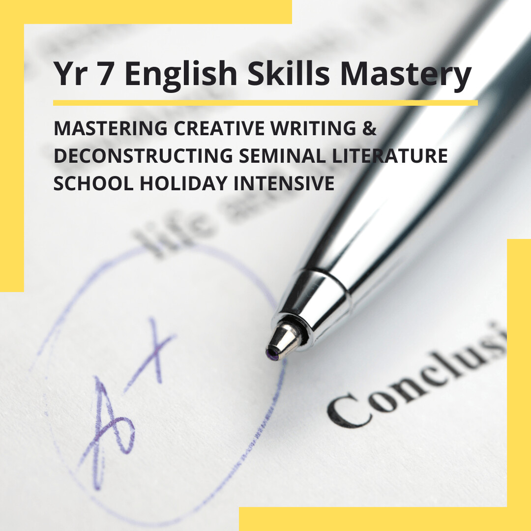 Year 7 English Skills Mastery Short Course Program