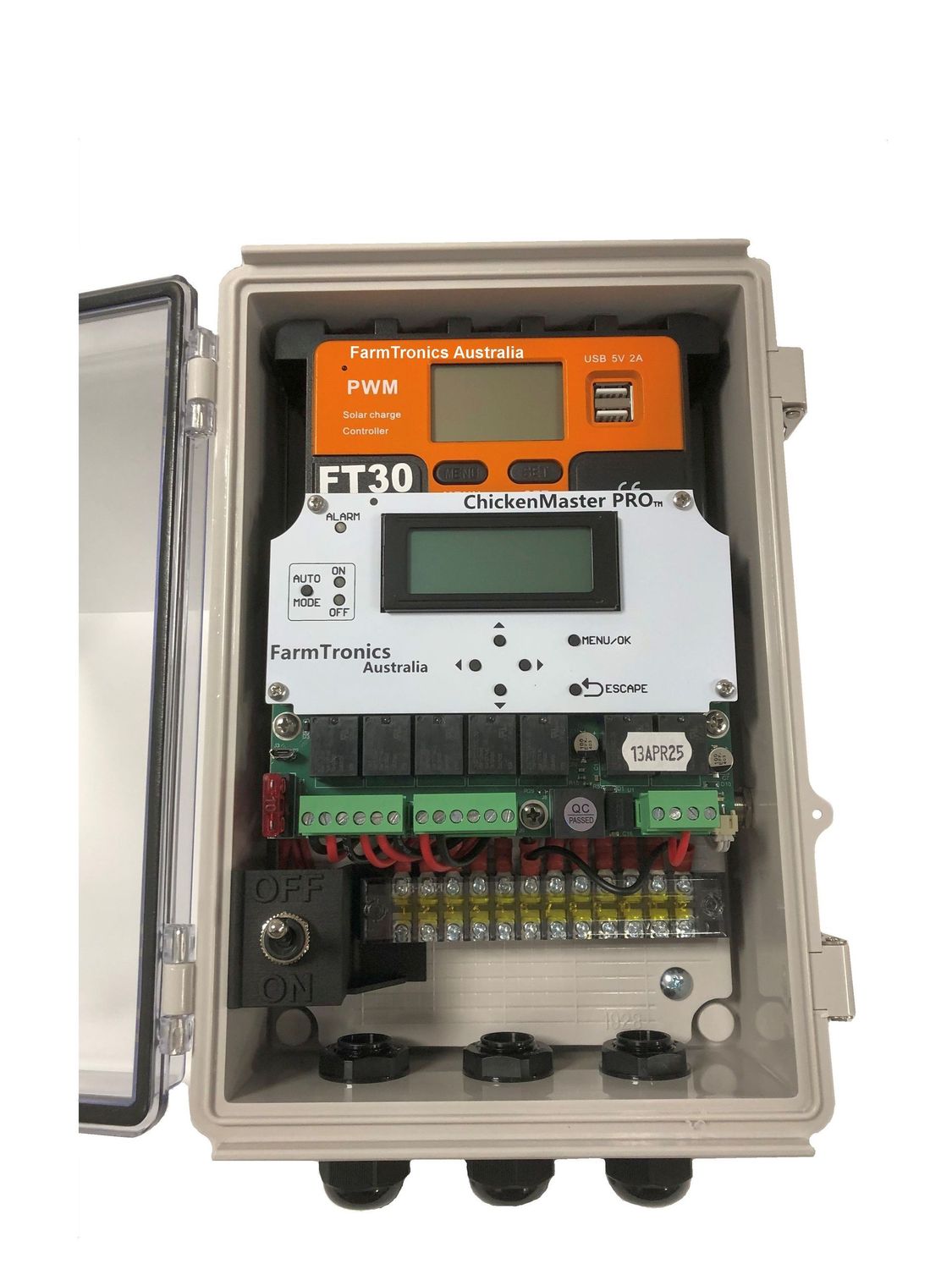 ChickenMaster PRO Switchboard PWM 30A (V02.03A)