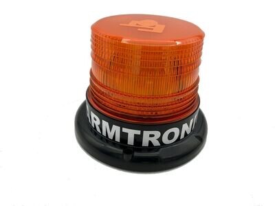 LED Amber Alarm Strobe Light with magnetic base.
