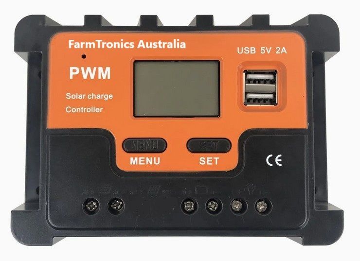 PWM 30 Amp Solar Charge Controller for the CMPRO range of switchboards.