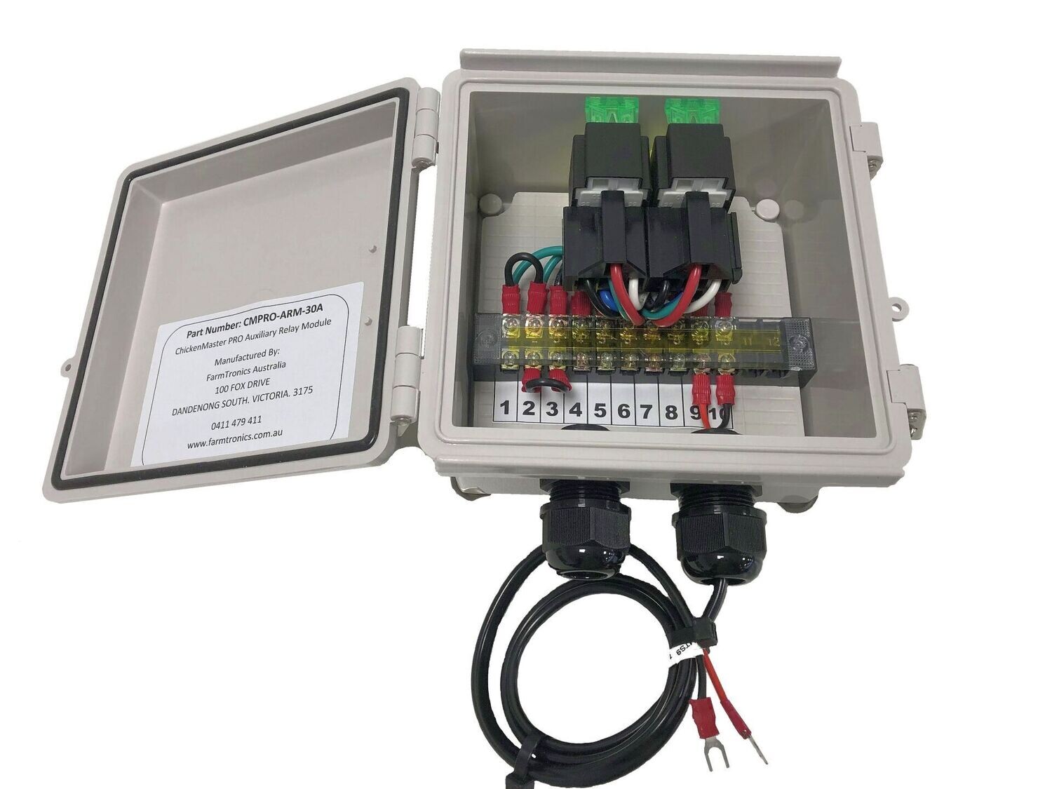 Auxiliary 30 Amp Relay Module