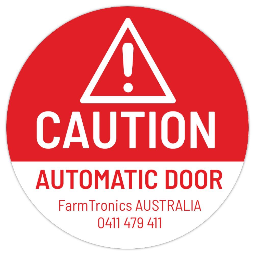 CAUTION Sticker (Six Pack)