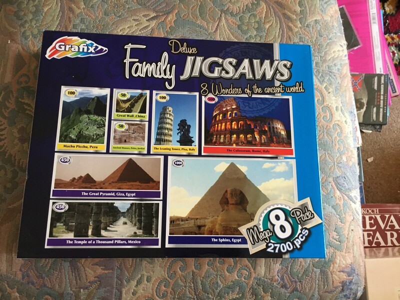 Grafix 2700 piece jigsaws wonders of the world